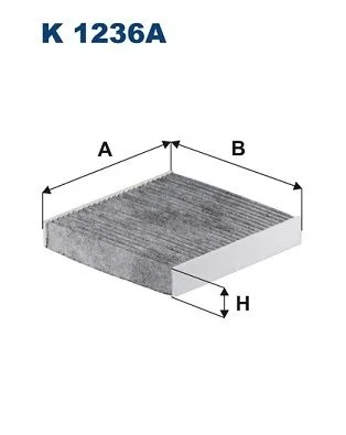 Filtras, salono oras FILTRON K1236A