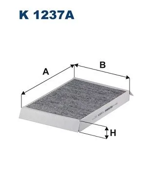 Filtras, salono oras FILTRON K 1237A