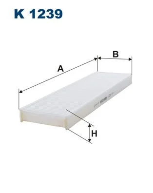 Filtras, salono oras FILTRON K1239
