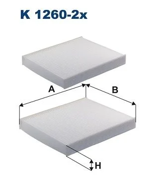 Filtras, salono oras FILTRON K1260-2X