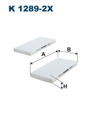 Filtras, salono oras FILTRON K 1289-2X