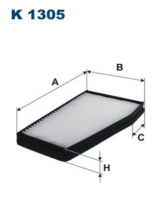 Filtras, salono oras FILTRON K 1305