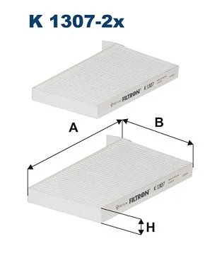 Filtras, salono oras FILTRON K 1307-2x