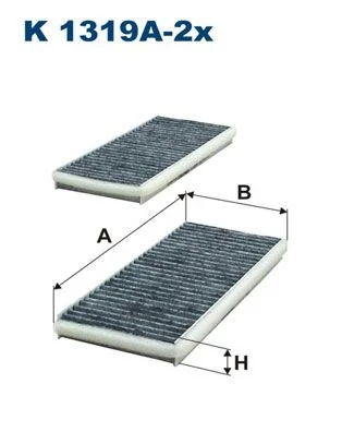 Filtras, salono oras FILTRON K1319A-2X