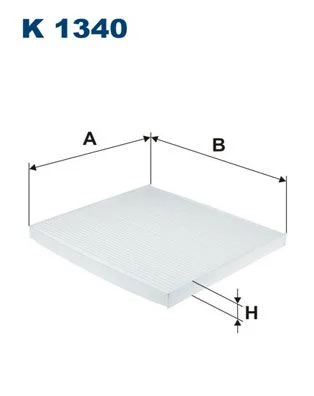 Filtras, salono oras FILTRON K1340