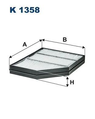 Filtras, salono oras FILTRON K 1358
