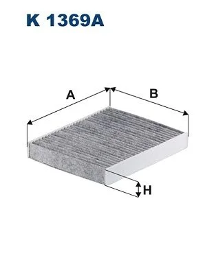 Filtras, salono oras FILTRON K1369A