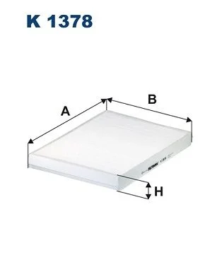 Filtras, salono oras FILTRON K 1378