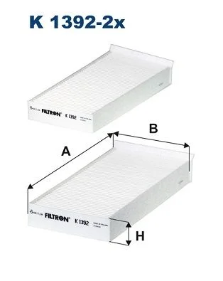 Filtras, salono oras FILTRON K 1392-2X