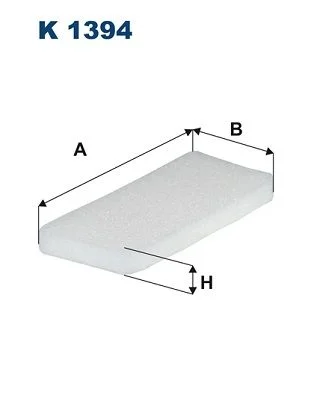 Filtras, salono oras FILTRON K1394