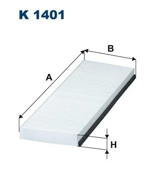 Filtras, salono oras FILTRON K 1401