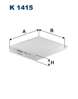 Filtras, salono oras FILTRON K1415
