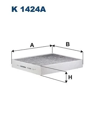 Filter, cabin air FILTRON K 1424A