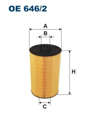 Alyvos filtras FILTRON OE646/2