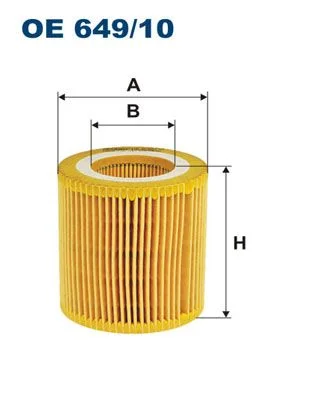Alyvos filtras FILTRON OE649/10