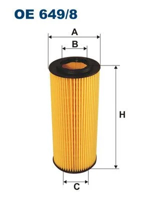 Alyvos filtras FILTRON OE649/8