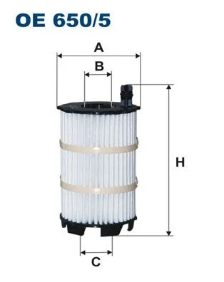 Oil Filter FILTRON OE650/5