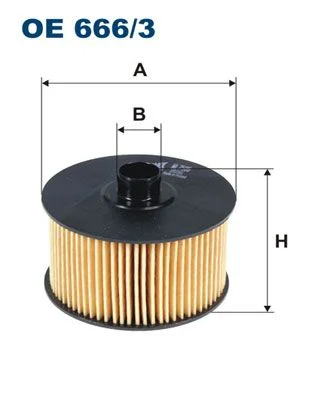Alyvos filtras FILTRON OE666/3