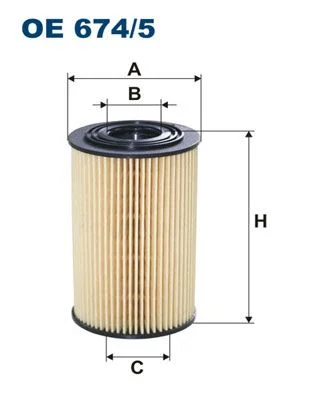 Alyvos filtras FILTRON OE 674/5