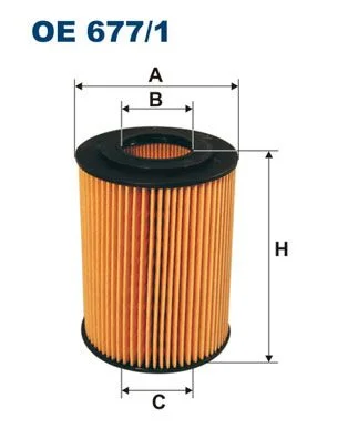 Alyvos filtras FILTRON OE677/1