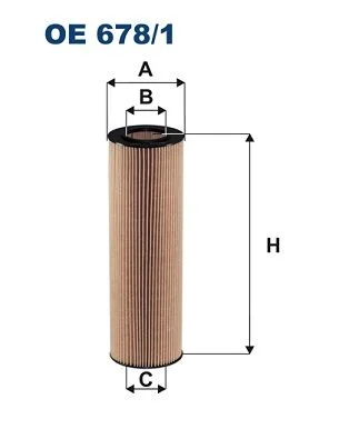 Alyvos filtras FILTRON OE678/1