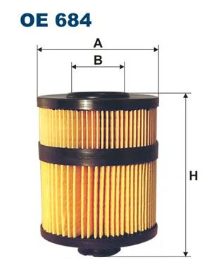 Alyvos filtras FILTRON OE684