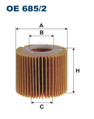 Alyvos filtras FILTRON OE 685/2