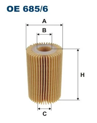Alyvos filtras FILTRON OE685/6