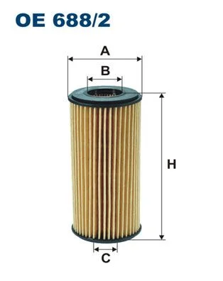 Alyvos filtras FILTRON OE688/2