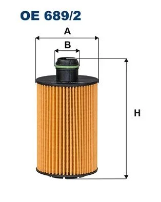 Alyvos filtras FILTRON OE689/2