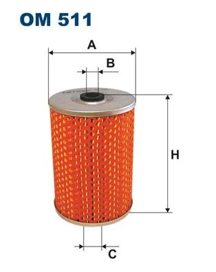 Alyvos filtras FILTRON OM511