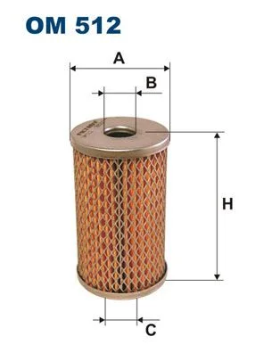 Hydraulic Filter, steering FILTRON OM512