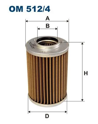 Hidraulinis filtras, automatinė transmisija FILTRON OM 512/4