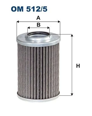 Hidraulinis filtras, automatinė transmisija FILTRON OM512/5