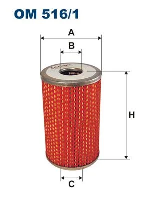 Alyvos filtras FILTRON OM 516/1