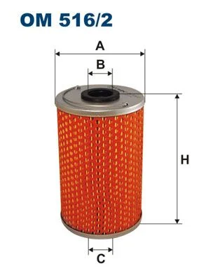 Alyvos filtras FILTRON OM516/2
