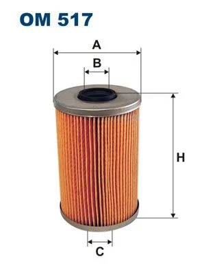 Alyvos filtras FILTRON OM517