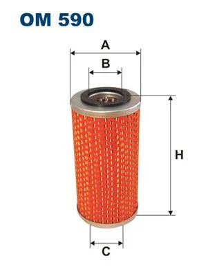 Olejový filter FILTRON OM590