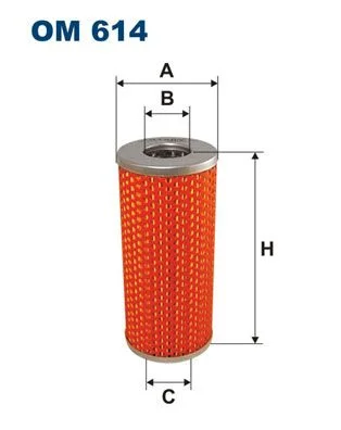 Alyvos filtras FILTRON OM 614