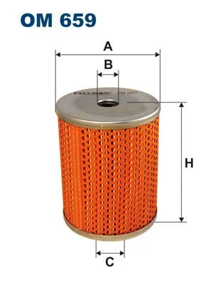Hydraulický filter, automatická prevodovka FILTRON OM659