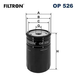 Oil Filter FILTRON OP526