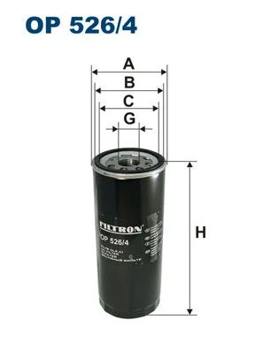 Oil Filter FILTRON OP 526/4