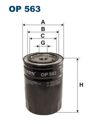 Olejový filter FILTRON OP 563