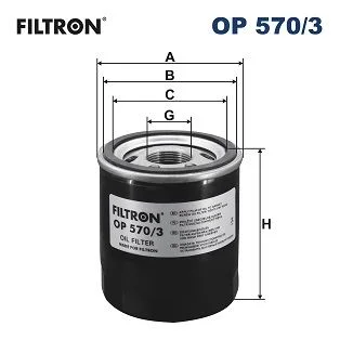 Alyvos filtras filtron OP 570/3