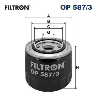 Alyvos filtras FILTRON OP587/3