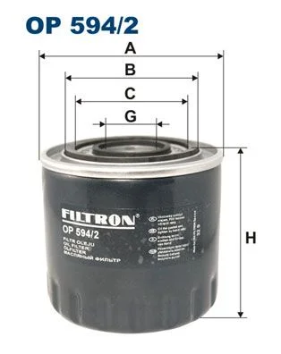 Alyvos filtras FILTRON OP594/2