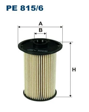 Kuro filtras FILTRON PE815/6