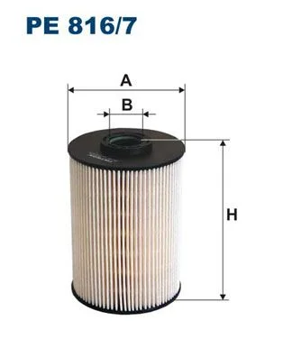 Kuro filtras FILTRON PE816/7
