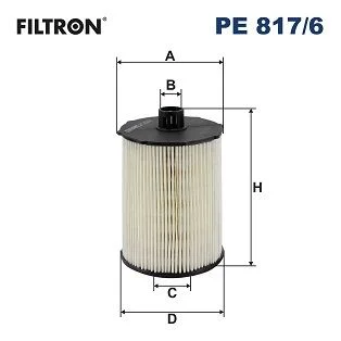 Kuro filtras filtron PE 817/6