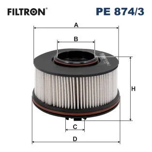Kuro filtras FILTRON PE874/3